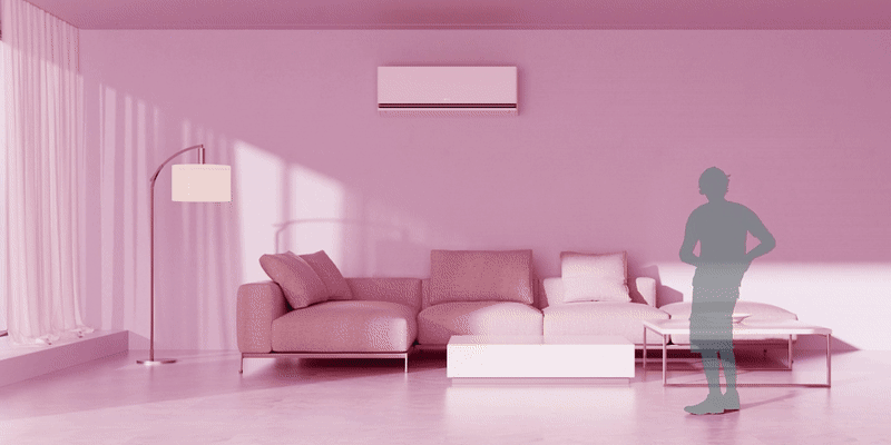 Klimatyzator LG ARTCOOL GIF